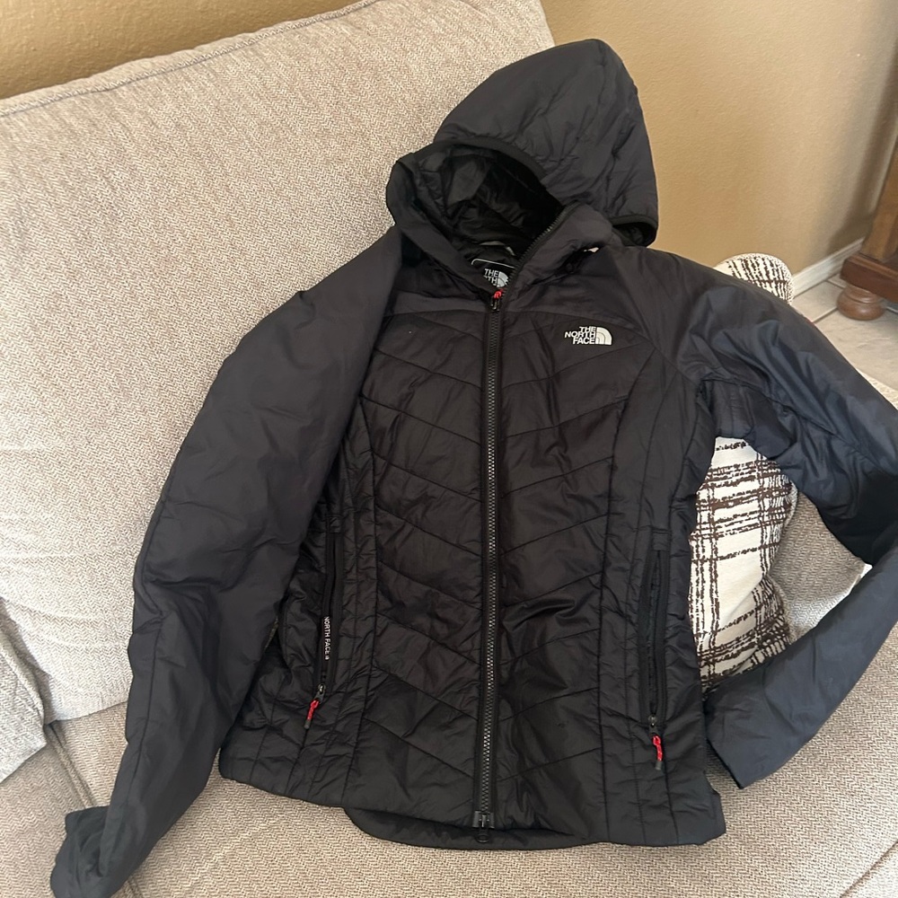 The North Face Women's Quilted Black Ski Jacket